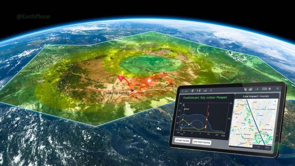 GIS satellite data supporting sustainable exploration technology 2026